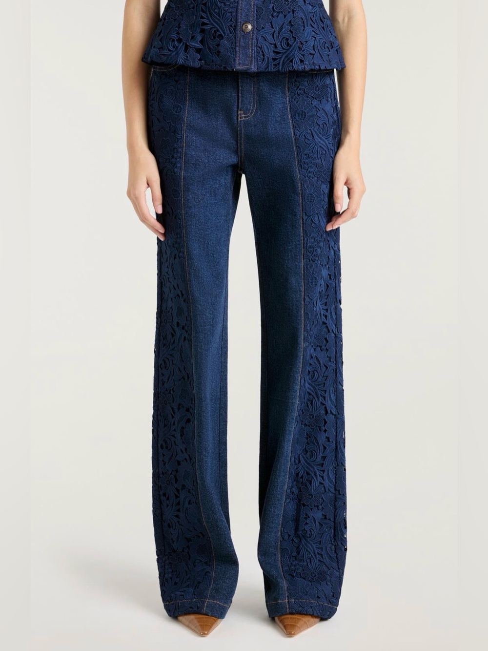 Cinq á sept, Francine lace detail Jeans